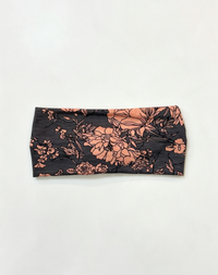 Flowers Print non-slip sports headbands yoga & pilates at Yoga Republik Bali Indonesia