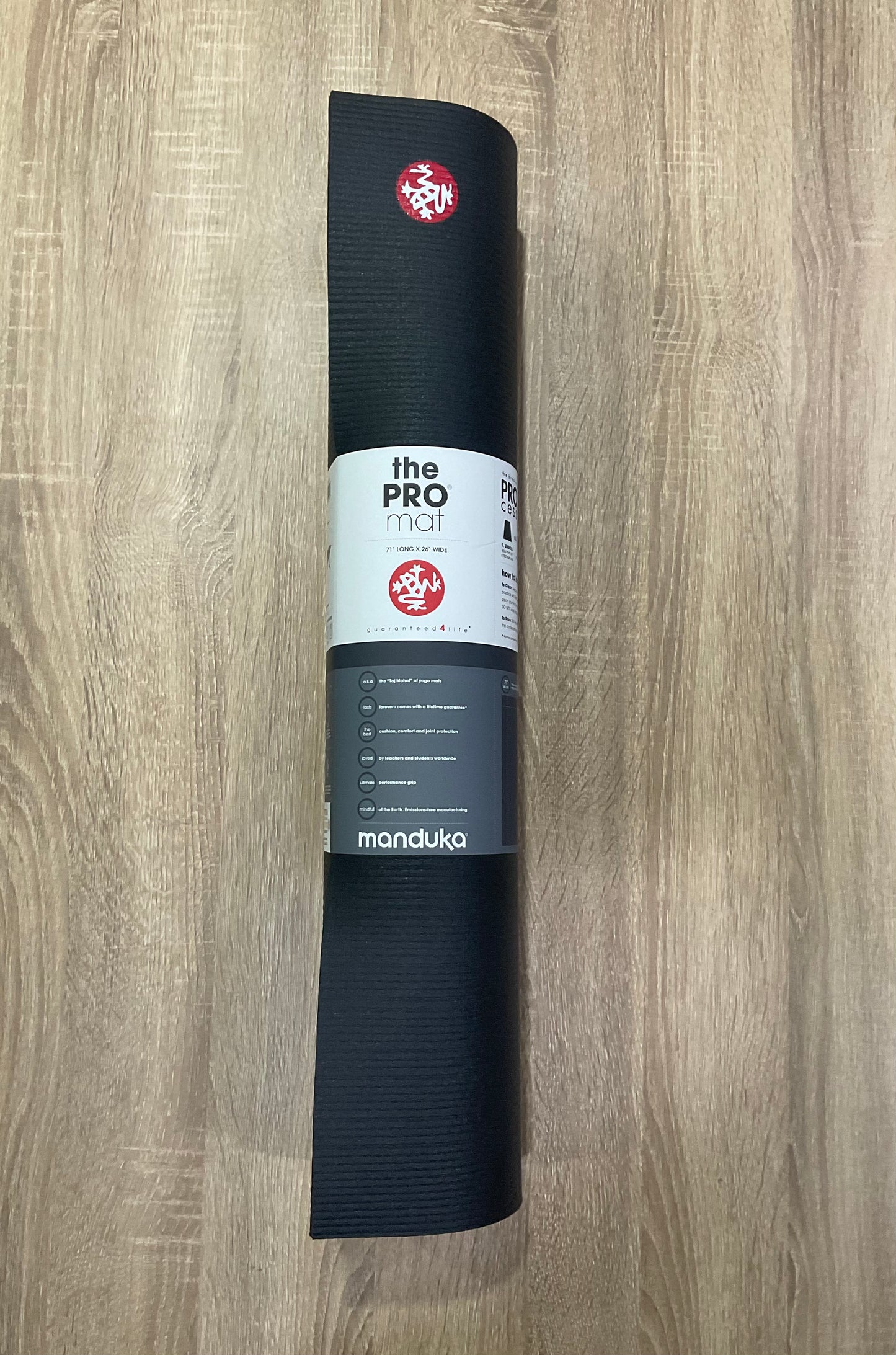 Manduka Pro 85" Yoga Mat 6mm - Black