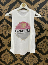 Spiritual Gangster XS Grateful Muscle Tank - Stardust