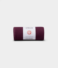 Manduka eQua hand yoga towel acai purple at Yoga Republik authorized reseller Canggu Bali