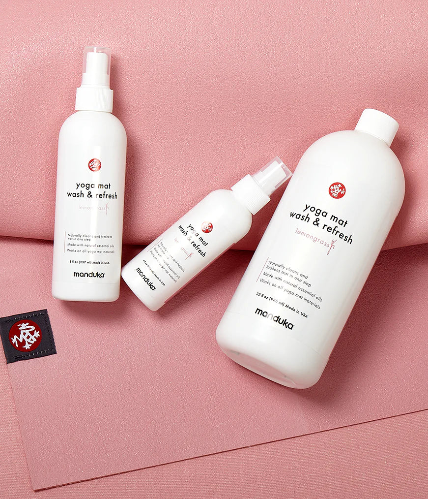 Manduka Yoga Mat Wash and Refresh 4oz lemongrass lavender at Yoga Republik authorized reseller Bali