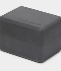 Manduka Recycled Foam Yoga Mini Block - Thunder