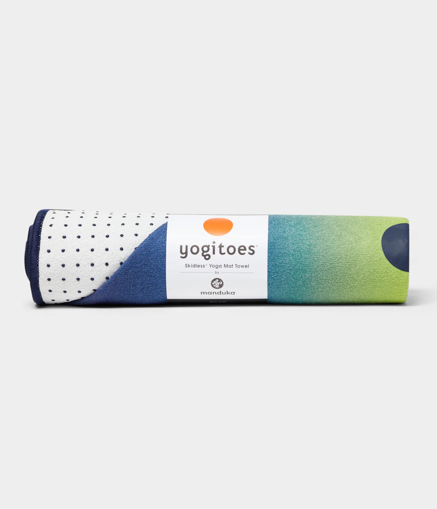 Manduka Yogitoes yoga mat towel Emerald Array at Yoga Republik authorized reseller Bali