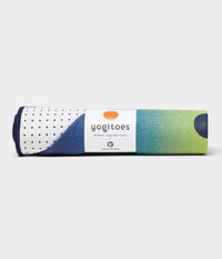 Manduka Yogitoes yoga mat towel Emerald Array at Yoga Republik authorized reseller Bali
