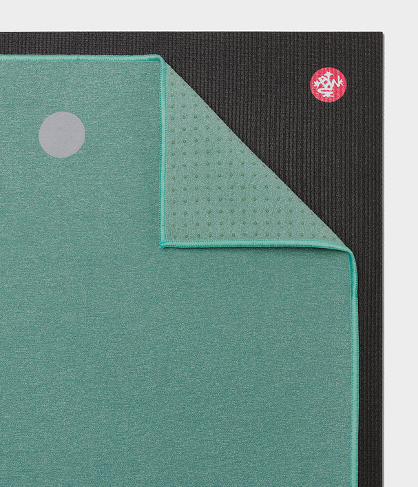 Manduka Yogitoes yoga mat towel wasabi green at Yoga Republik authorized reseller Bali