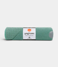 Manduka Yogitoes yoga mat towel wasabi green at Yoga Republik authorized reseller Bali