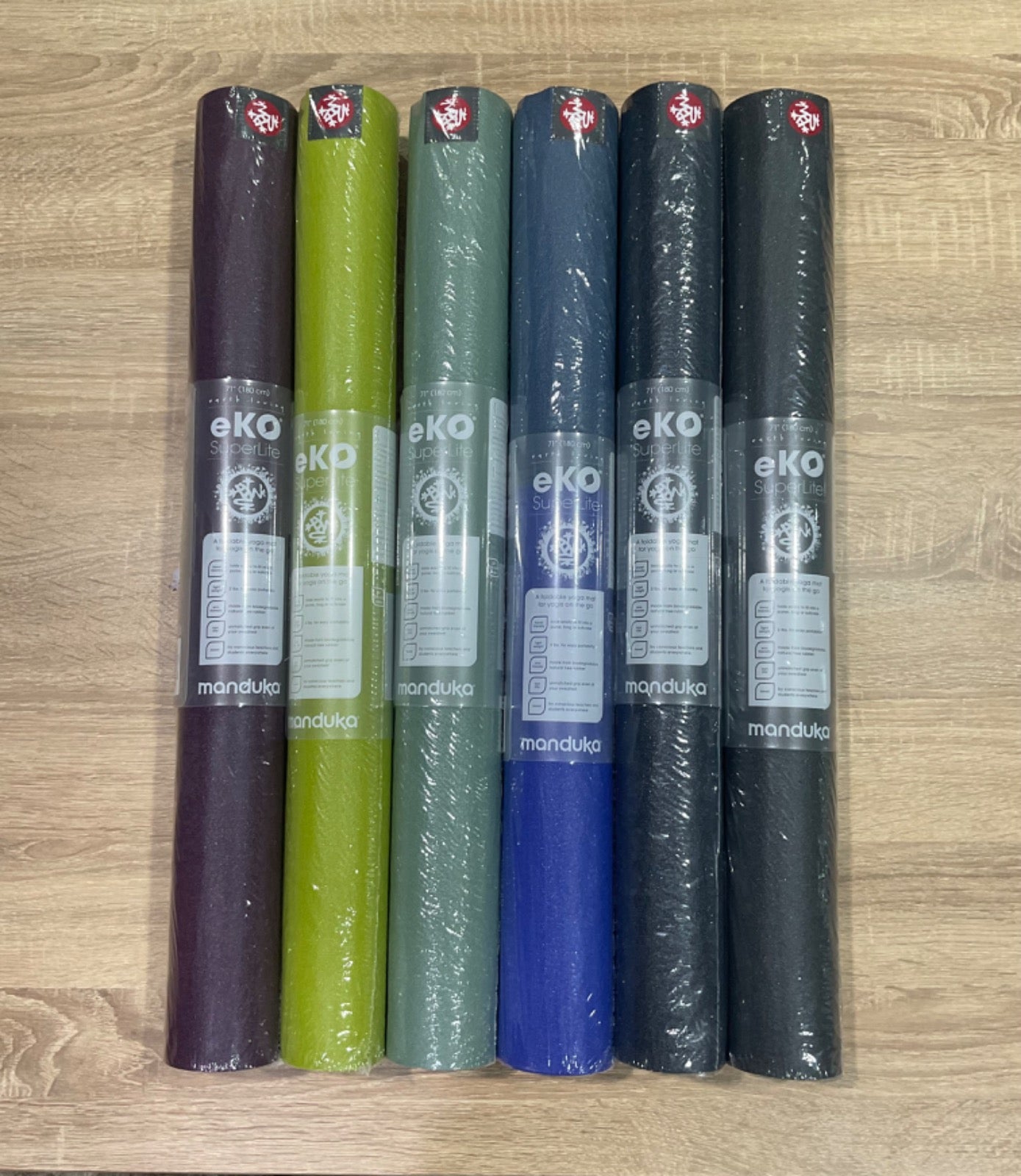 Manduka Eko® Superlite 71'' Travel Yoga Mat 1.5mm - Anise