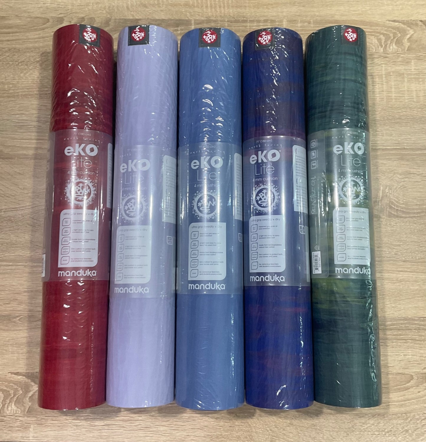 Manduka Eko® Lite 71'' Matras Yoga 4mm - Marmer Mawar