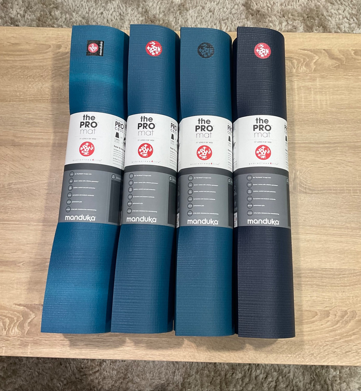 Manduka PRO 71 yoga mat 6mm aquamarine at Yoga Republik authorized reseller Canggu Bali