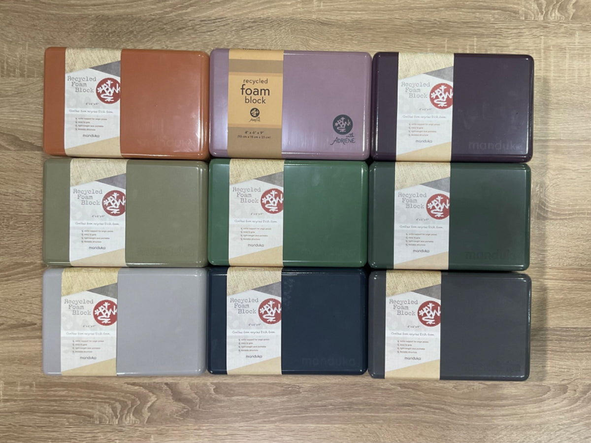 Manduka Recycled Foam Yoga Block