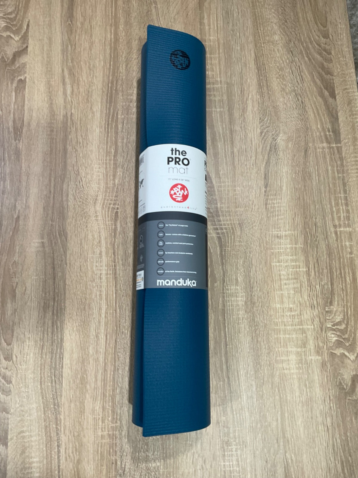 Manduka PRO 71 yoga mat 6mm aquamarine at Yoga Republik authorized reseller Canggu Bali