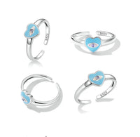 See No Evil adjustable silver ring spiritual jewelry at Yoga Republik Canggu Bali