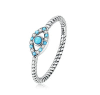 See No Evil Sterling Silver Ring size 6 by Yoga Republik