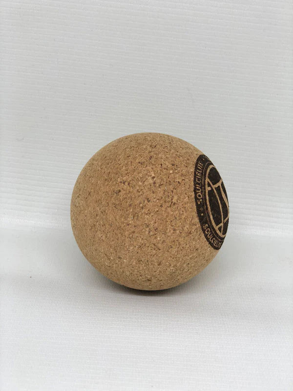 Soulcielite Cork Massage Ball Pair 80 100mm at Yoga Republik Bali Indonesia