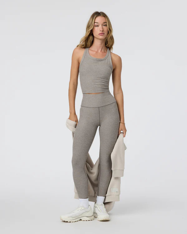Vuori Clean Elevation Legging cobblestone heather at Yoga Republik Bali