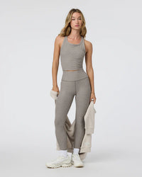 Vuori Clean Elevation Legging cobblestone heather at Yoga Republik Bali