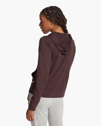 Vuori Halo Performance Hoodie mahogany heather at Yoga Republik Bali