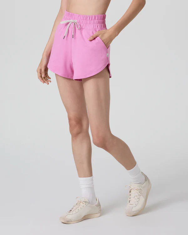 Vuori SMALL Halo Performance Short - Azalea Pink Heather