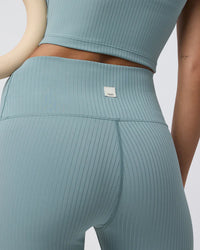 Vuori Inversion Rib Legging mist blue at Yoga Republik Canggu Bali