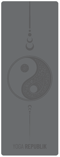 YR Mat 5mm PU Rubber - Yin Yang