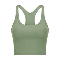 YR Anna Bra Top matcha green women's activewear at Yoga Republik Bali