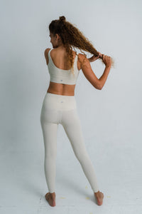 YR Aurora Bra Legging Set Ivory matching yoga set at Yoga Republik Bali