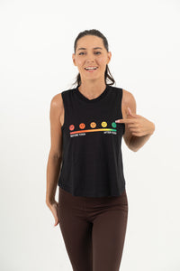 Tank Tanaman Prajurit Gangster XS Spiritual - Heather Grey