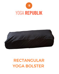 YR Bolster Rectangular - Black