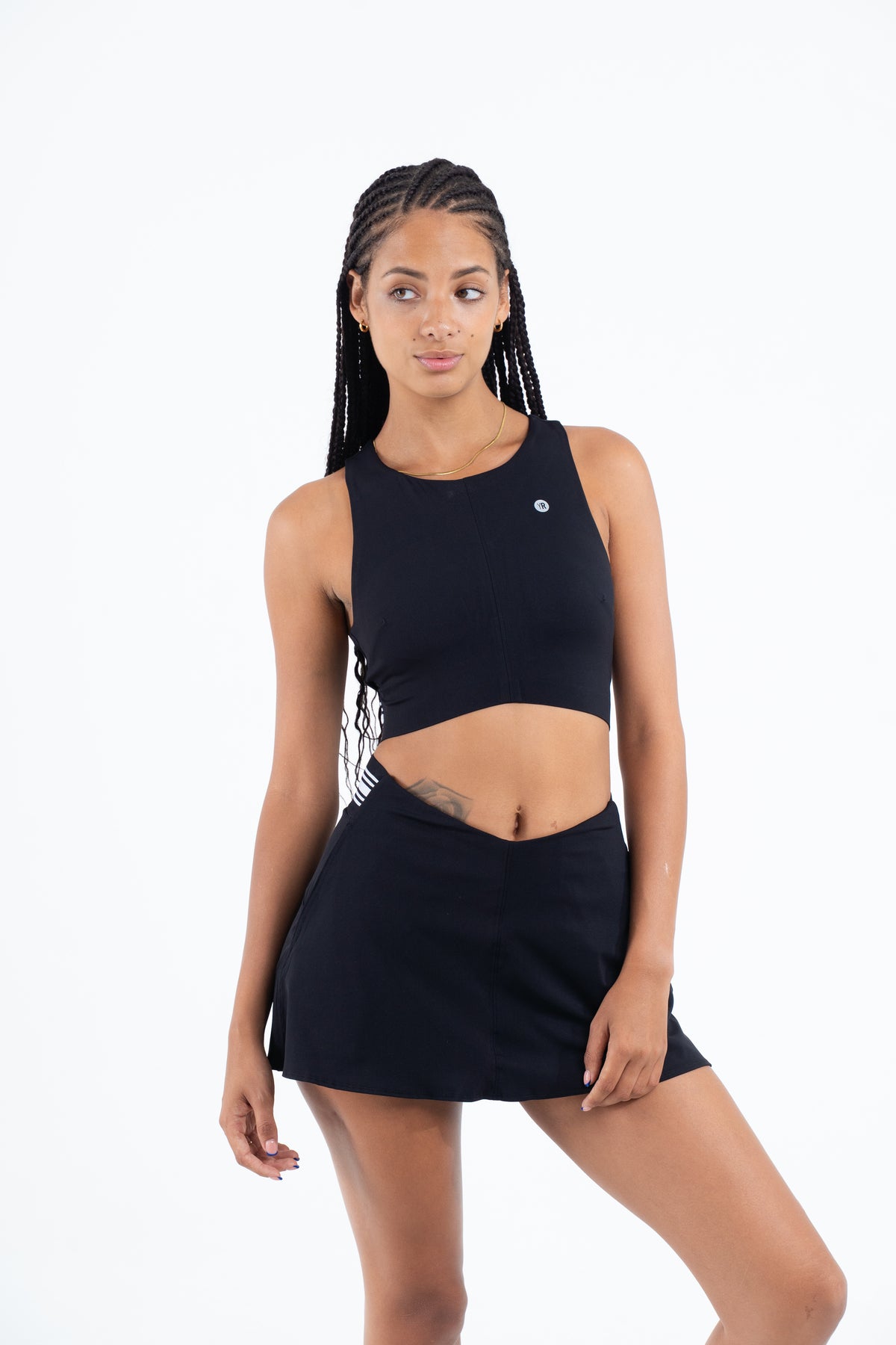 YR Celine Tennis Set black at Yoga Republik Canggu Bali