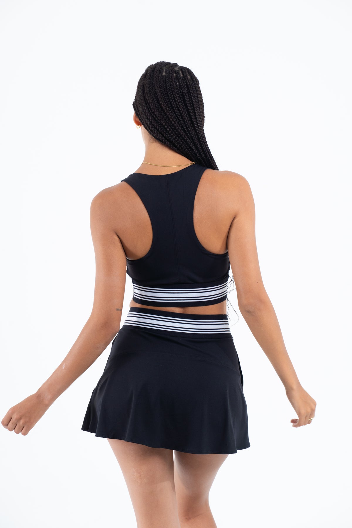 Bodysuit Alo Yoga XS Airlift Barre - Hitam