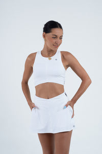YR Celine Tennis Padel Set white at Yoga Republik Canggu Bali