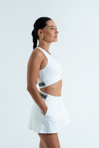 YR Celine Tennis Padel Set white at Yoga Republik Canggu Bali