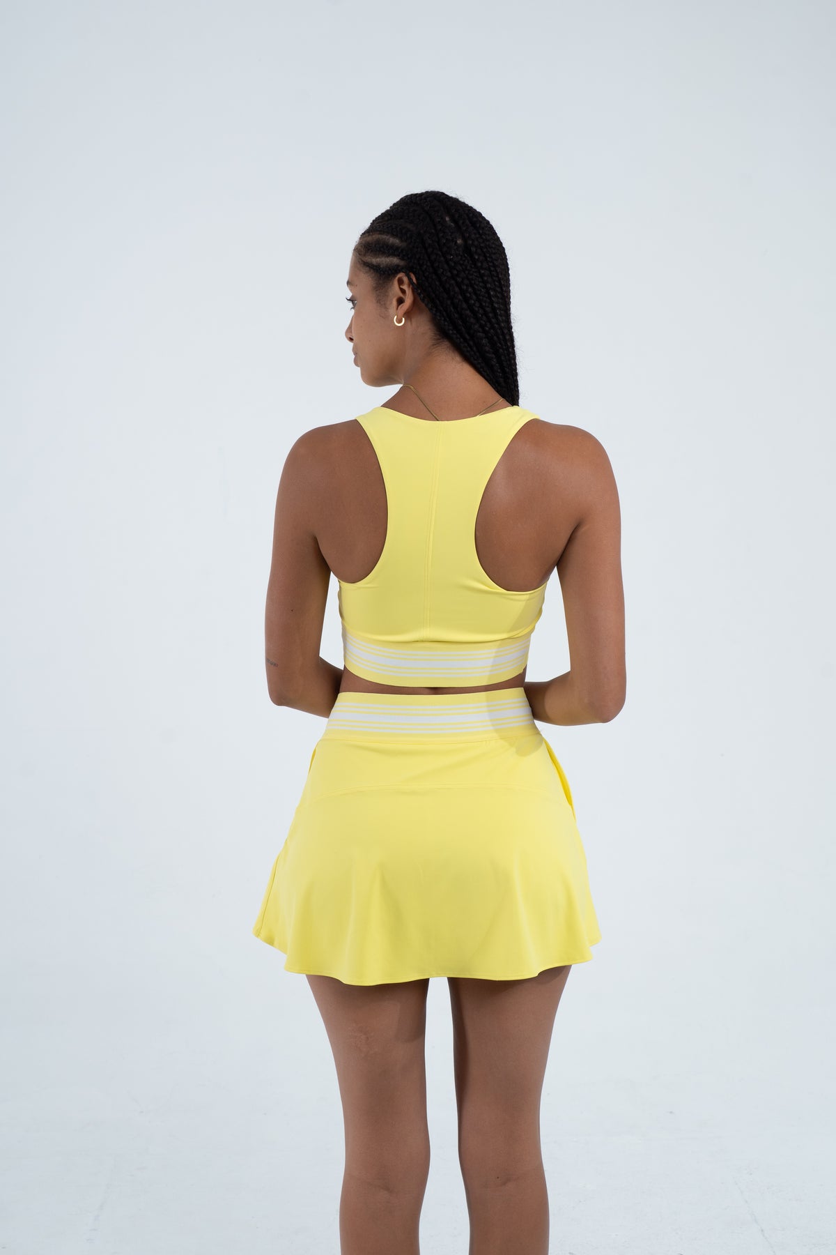 YR Celine Tennis Padel Set Yellow at Yoga Republik Canggu Bali