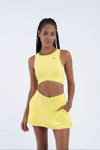 YR Celine Tennis Padel Set Yellow at Yoga Republik Canggu Bali