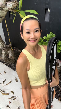 Colorful Print non-slip sports headbands Sports at Yoga Republik  Bali Indonesia 
