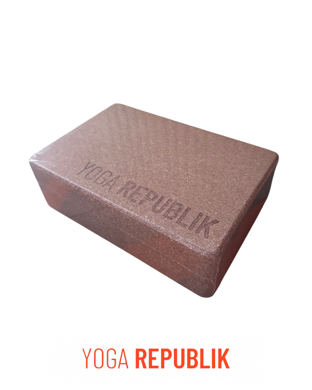 YR Cork Yoga Block 369 natural cork Eco-Friendly Cork Block Yoga & Pilates at Yoga Republik Bali Indonesia