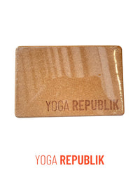 YR Cork Yoga Block 369 natural cork Eco-Friendly Cork Block Yoga & Pilates at Yoga Republik Bali Indonesia