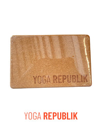 YR Cork Yoga Block 469 natural cork Eco-Friendly Cork Block Yoga & Pilates at Yoga Republik Bali Indonesia