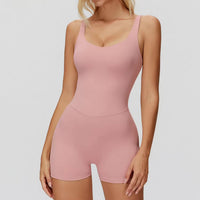 YR Elevate Bodysuit pink women's bodysuit at Yoga Republik Bali