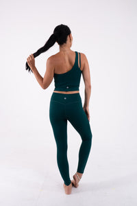 YR Emily BL Set green matching activewear at Yoga Republik Bali