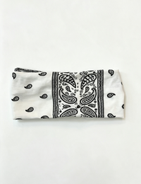 Flowers Print non-slip sports headbands yoga & pilates at Yoga Republik Bali Indonesia