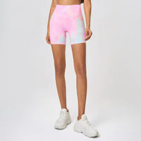 YR Honey Short Fantasy Pink women's activewear shorts at Yoga Republik Bali Indonesia