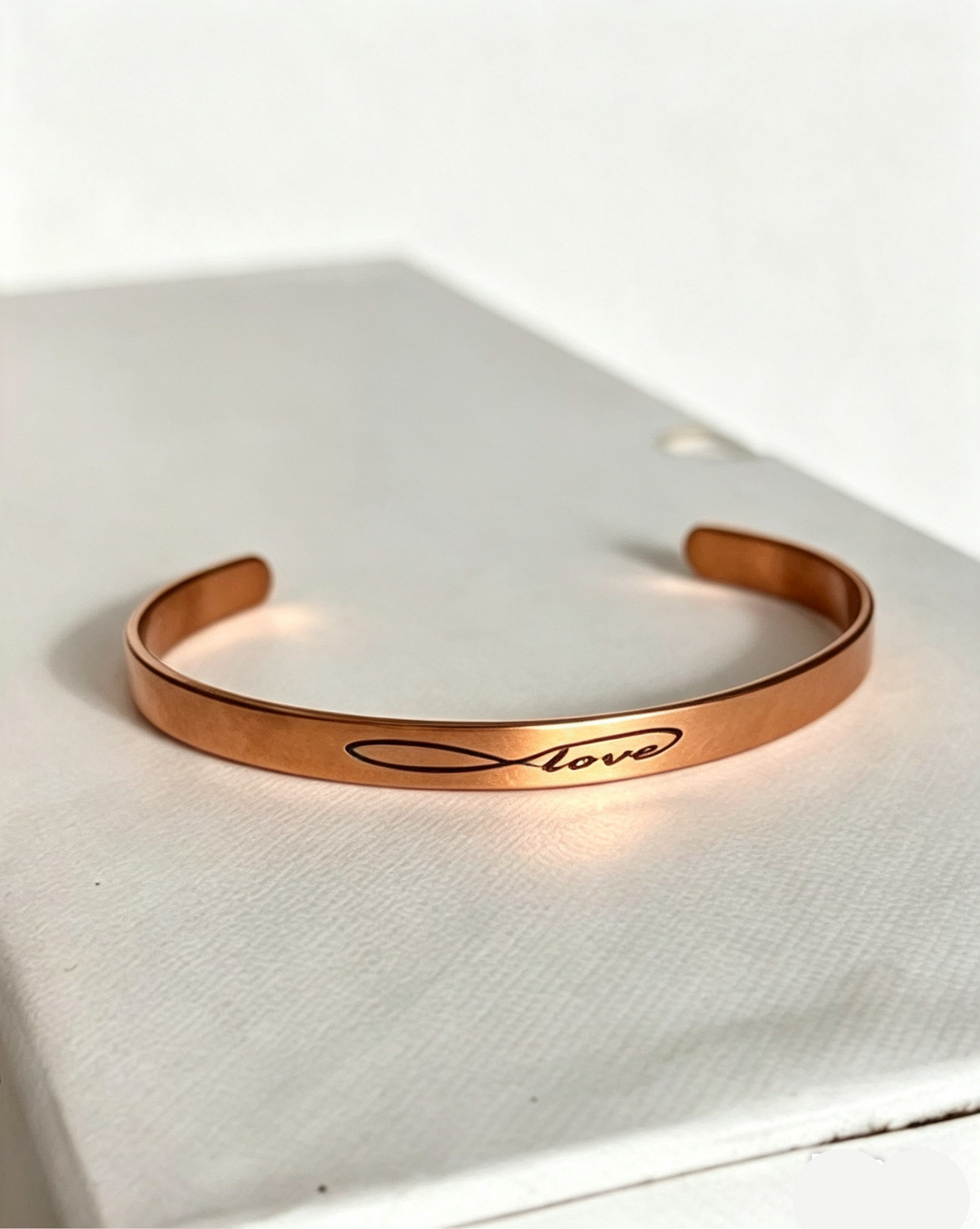 YR Mantra Bracelet " Infinite Love " - Rose Gold