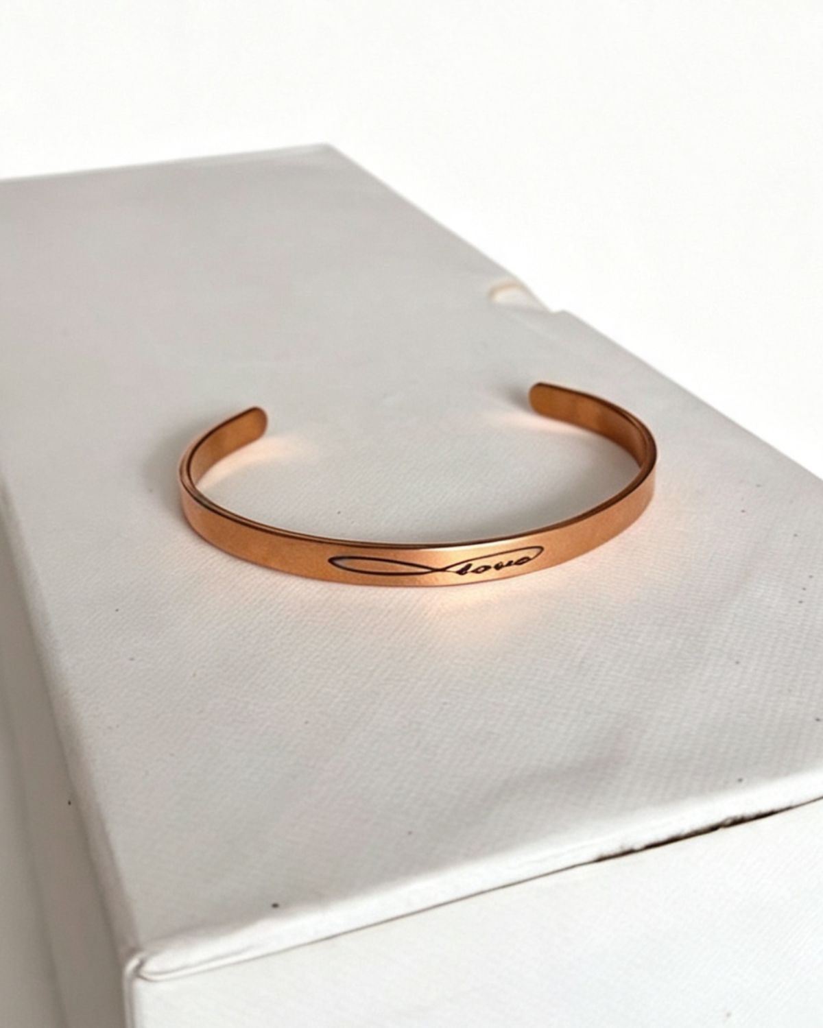 YR Mantra Bracelet " Infinite Love " - Rose Gold