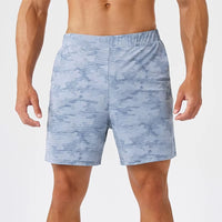 YR Men's Camo Short gray blue at Yoga Republik Canggu Bali