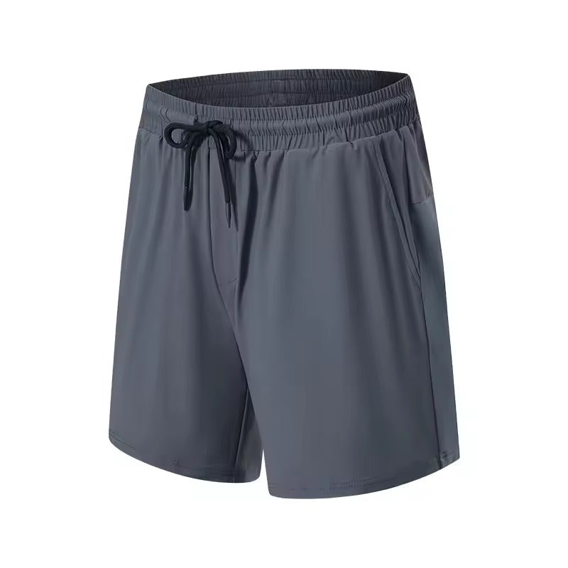 YR Men's Gym Short grey Men's training and Fitness shorts at yoga Republik Bali Indonesia