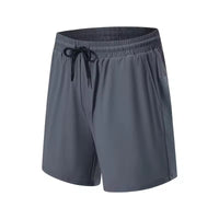 YR Men's Gym Short grey Men's training and Fitness shorts at yoga Republik Bali Indonesia