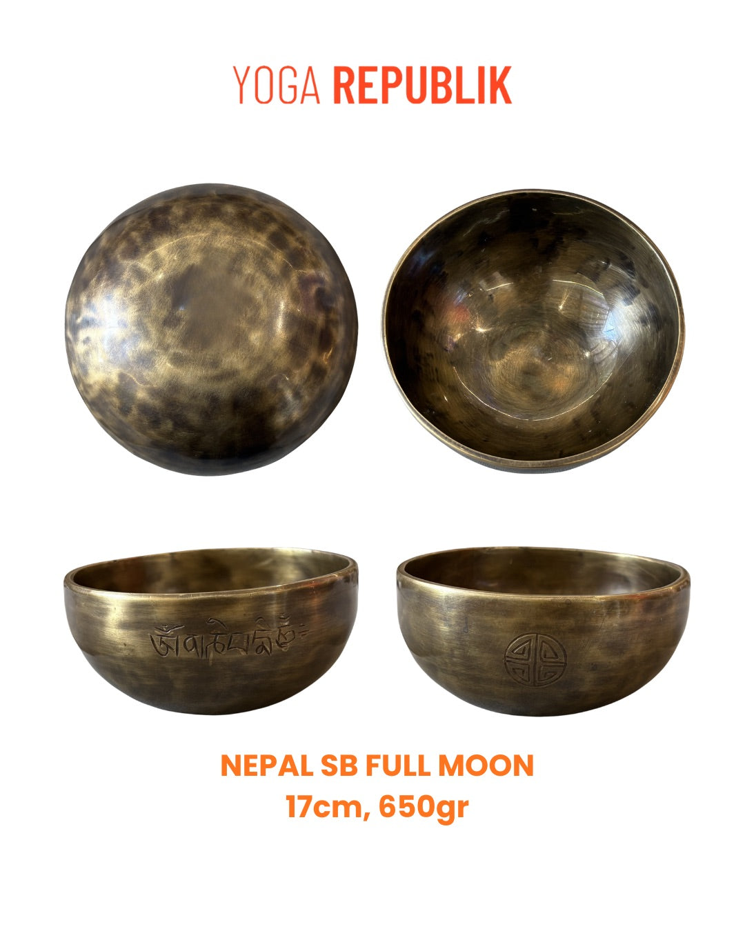 YR Nepal Full Moon Singing Bowl, Sound healing bowl at Yoga Republik  Bali Indonesia