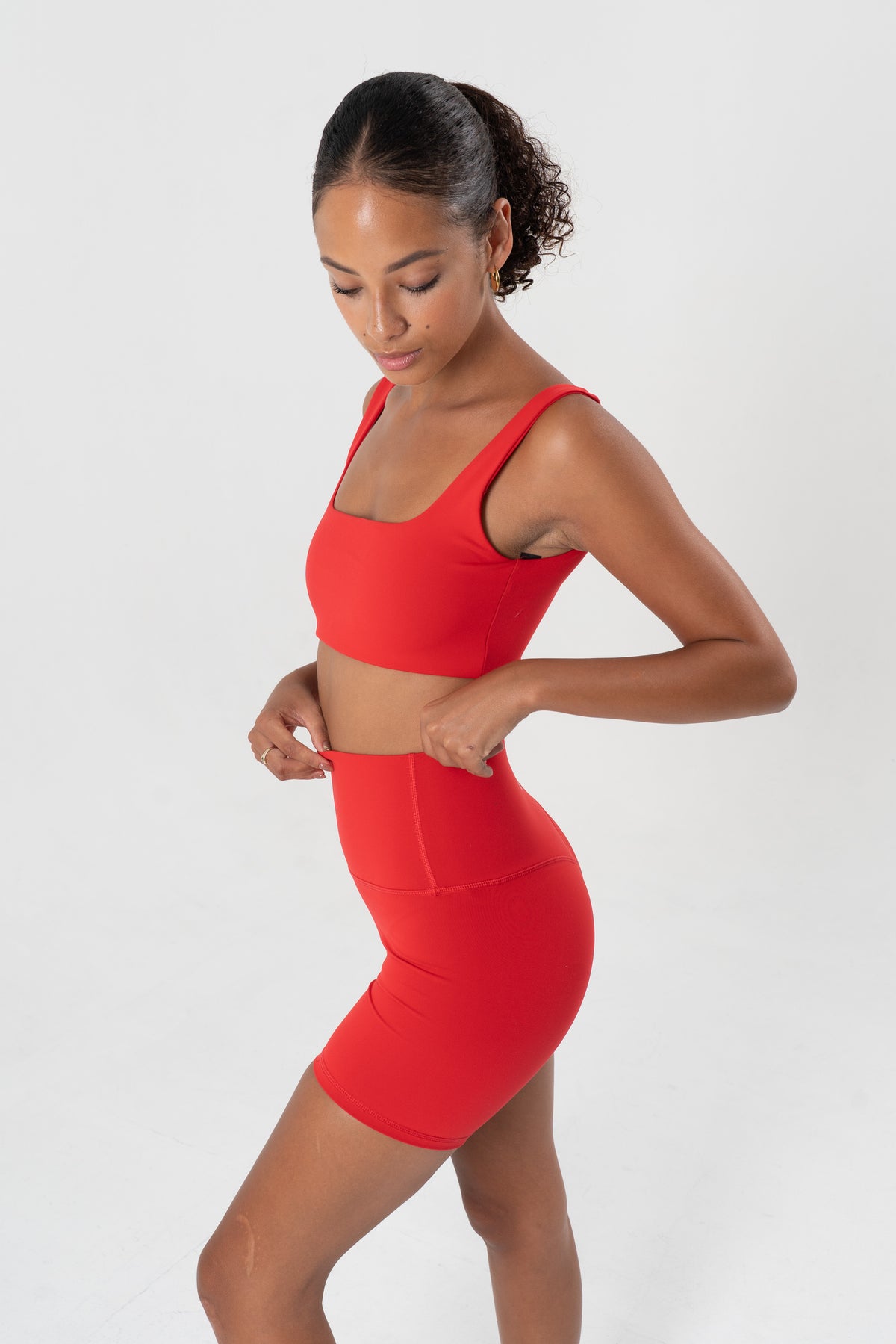 Rok Tenis Aces KECIL Alo Yoga - Limun Stroberi