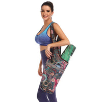YR Yoga Mat Sling Bag Paisley Pink Tosca Aesthetic women's sling bag at Yoga Republik bali indonesia